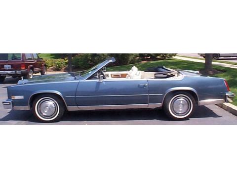 1985 Cadillac Eldorado Convertible in Blue