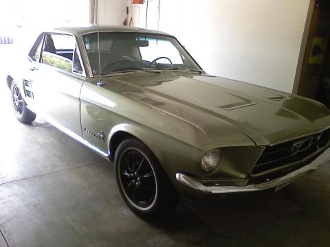 1967 Ford Mustang Coupe in Beautiful Green