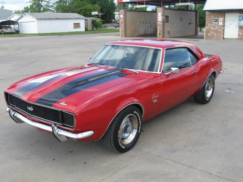 1968 Chevrolet Camaro RS in Red
