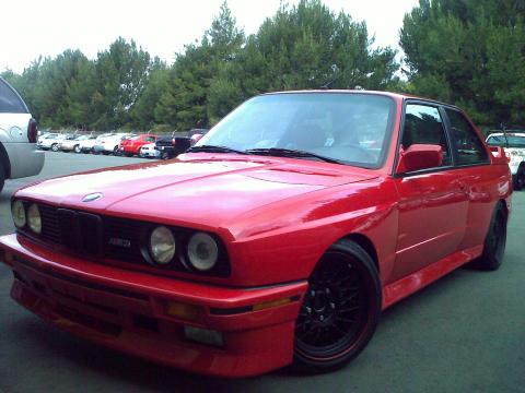 1988 BMW M3 Coupe in Red
