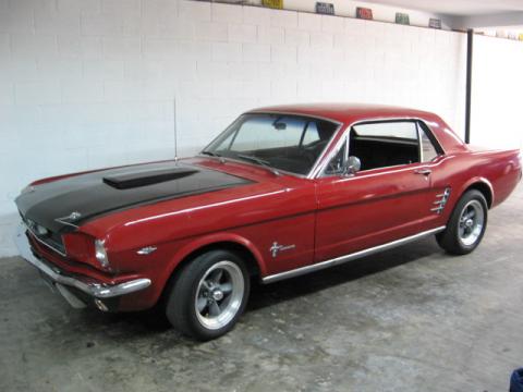 1966 Ford Mustang Coupe in Red