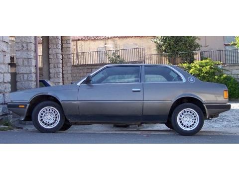 1984 Maserati Biturbo Coupe in Metallic Charcoal Grey