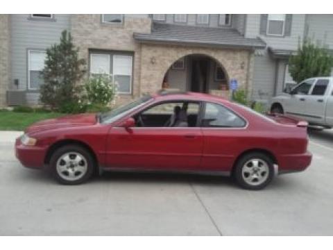 1997 Honda Accord Coupe in Bordeaux Red Pearl