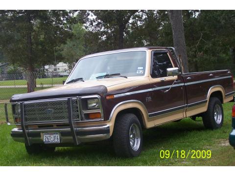1982 Ford F150 Lariat in Brown/Tan