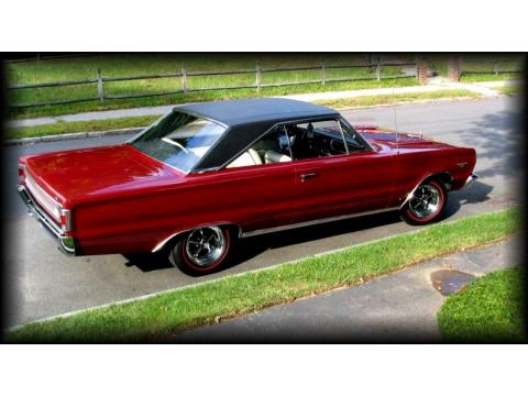 1967 Plymouth GTX Hardtop in QQ1 Dark Red Poly