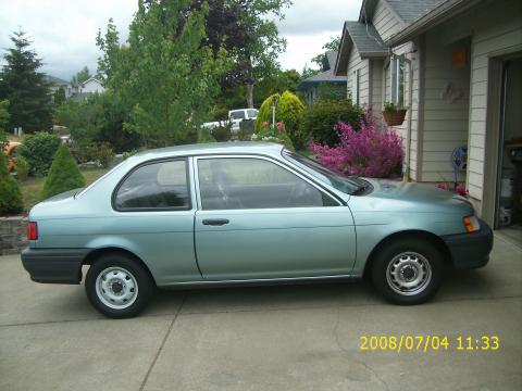 1994 Toyota Tercel Coupe in Frosted Mint Metallic
