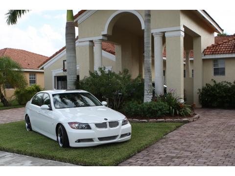 White 2007 bmw 335i for sale #7