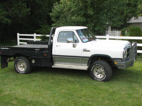 1993 Dodge Ram Truck 250 in White
