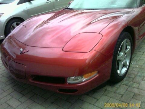 2000 Chevrolet Corvette Coupe in Burnt Red
