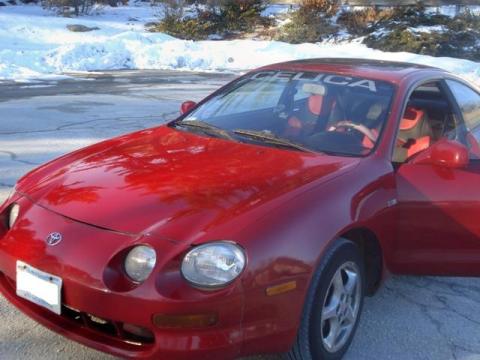 1995 Toyota Celica GT in Renaissance Red