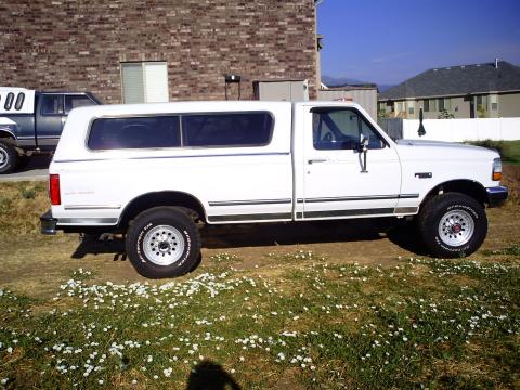 1994 Ford F250  in White