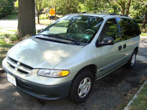 green dodge van