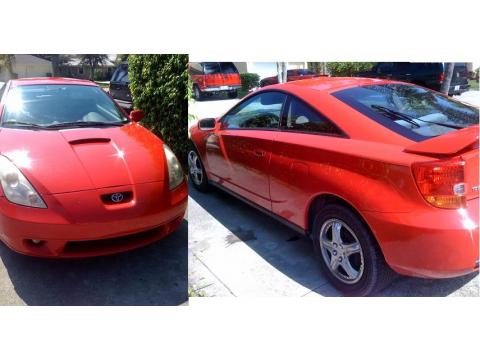 2000 Toyota Celica GT in Absolutely Red