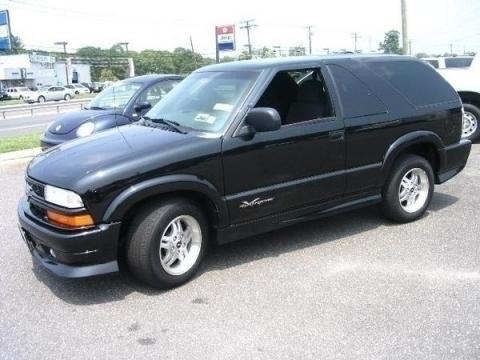 2001 Chevrolet Blazer Xtreme in Onyx Black