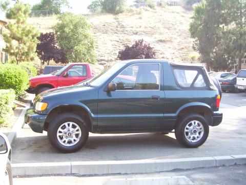 2001 Kia Sportage Convertible in Evergreen