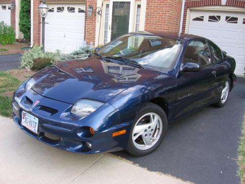 2001 Pontiac Sunfire GT Coupe in Indigo Blue