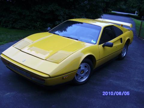 1986 Pontiac Fiero Ferrari 328 Kit Car in Yellow