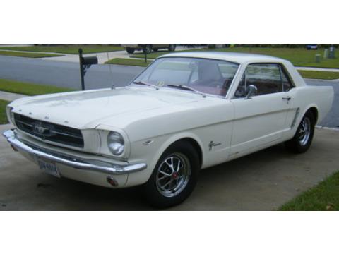 1965 Ford Mustang Coupe in White