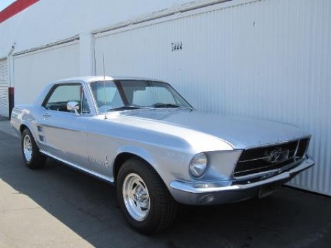 1967 Ford Mustang Coupe in Arcadian Blue