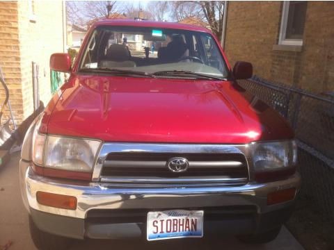 1996 Toyota 4Runner Limited 4x4 in Sunfire Red Pearl