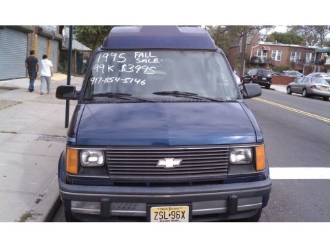 1994 Chevrolet Astro Conversion Van in Indigo Blue Metallic