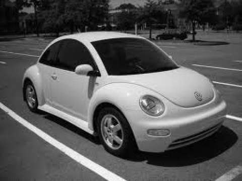 2001 Volkswagen New Beetle GLS Coupe in Cool White