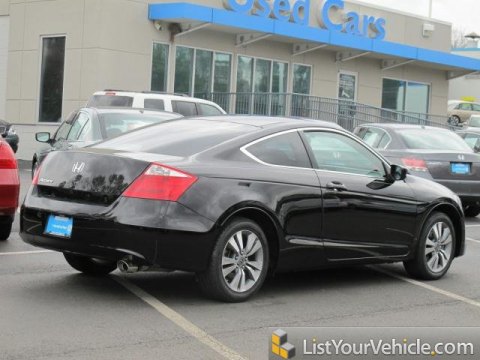 2009 Honda Accord EX Coupe in Crystal Black Pearl