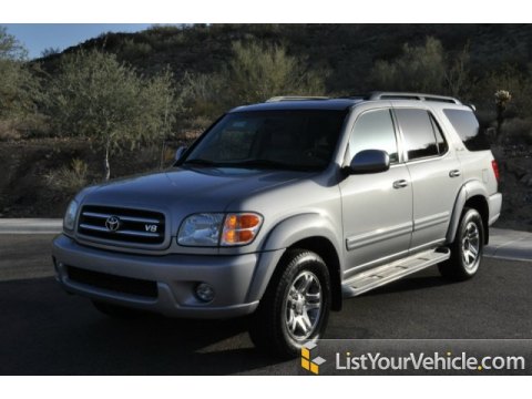 2004 Toyota Sequoia Limited in Silver Sky Metallic
