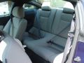 The back seats in stone cloth of the 2012 Mustang
