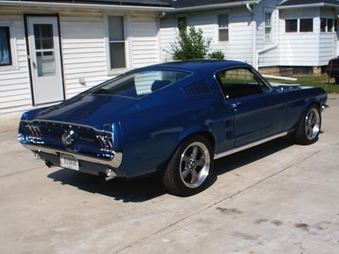 1967 Ford Mustang Fastback in Acapulco Blue