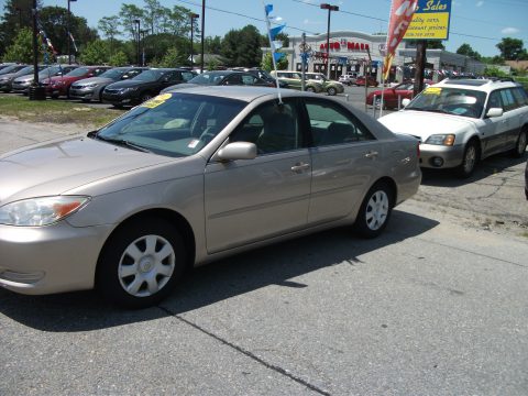2002 Toyota Camry LE in Desert Sand Mica