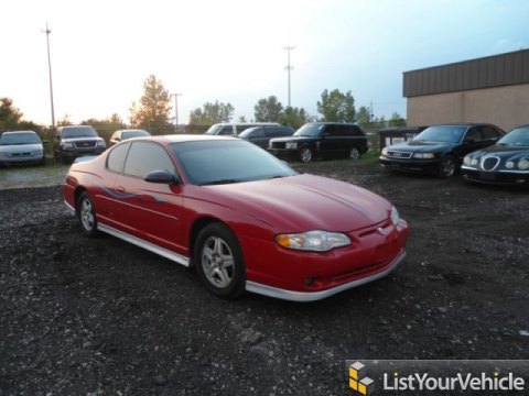 2003 Chevrolet Monte Carlo SS in Victory Red