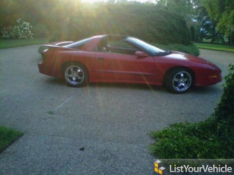1994 Pontiac Firebird Trans Am Coupe in Bright Red