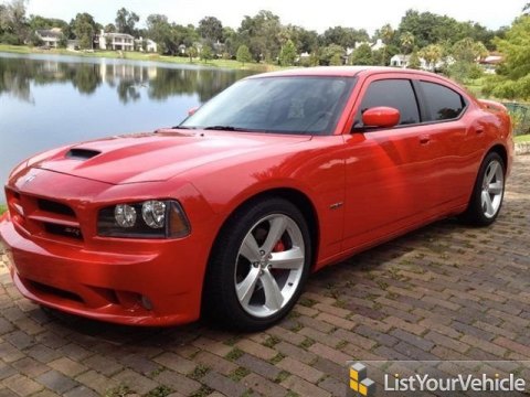 2008 Dodge Charger SRT-8 in Inferno Red Crystal Pearl