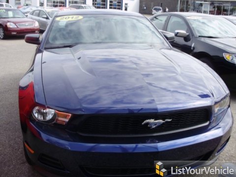 2012 Ford Mustang V6 Coupe in Kona Blue Metallic