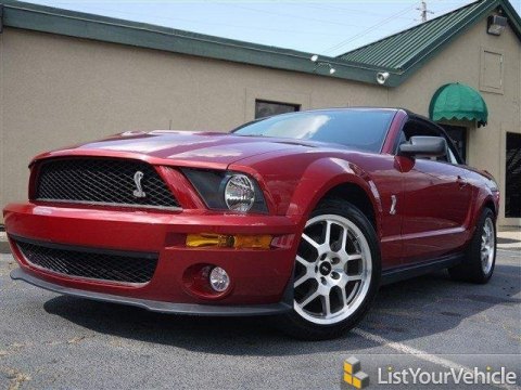 2007 Ford Mustang V6 Premium Convertible in Redfire Metallic