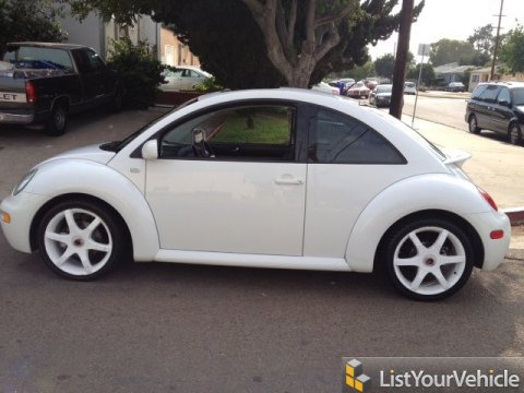 2002 Volkswagen New Beetle GLS Coupe in White