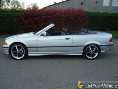 1999 BMW 3 Series 323i Convertible in Titanium Silver Metallic