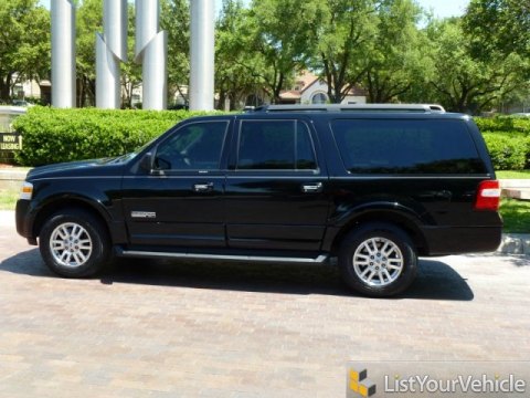 2008 Ford Expedition EL XLT in Black