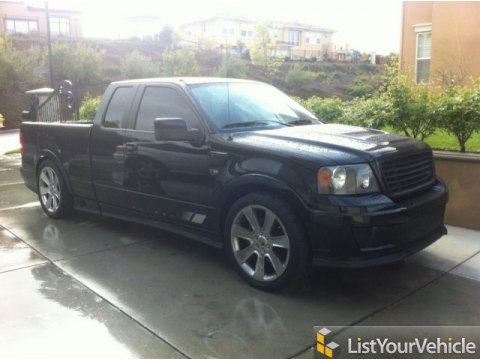 2007 Ford F150 Saleen S331 Supercharged SuperCab in Black